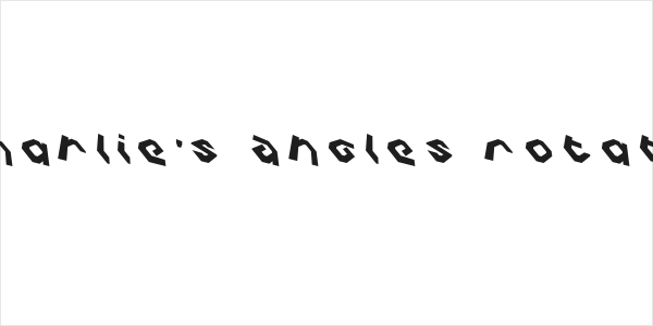 Charlie's Angles Rotate Logo