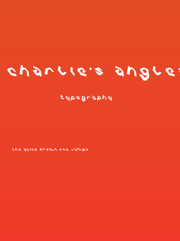 Charlie's Angles Rotate Poster