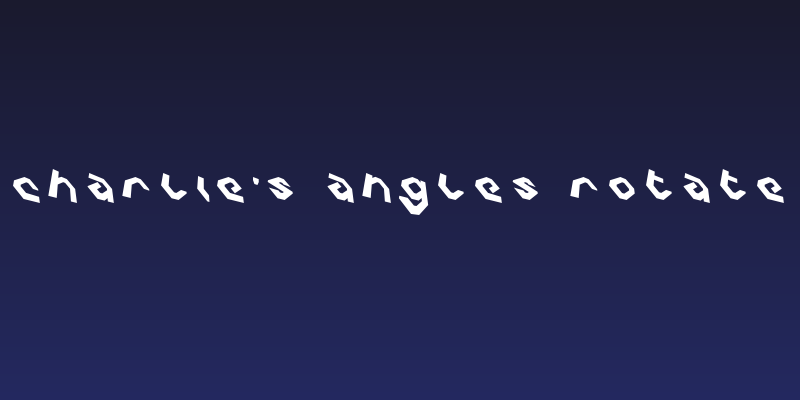 Charlie's Angles Rotate Social Header