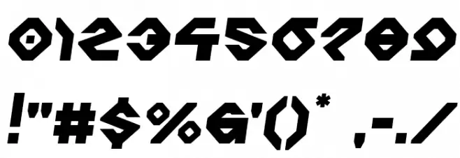Charlie's Angles Semi-Italic خط محارف أخرى