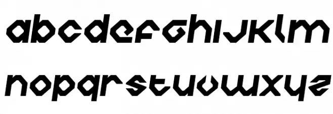 Charlie's Angles Semi-Italic خط أحرف صغيرة