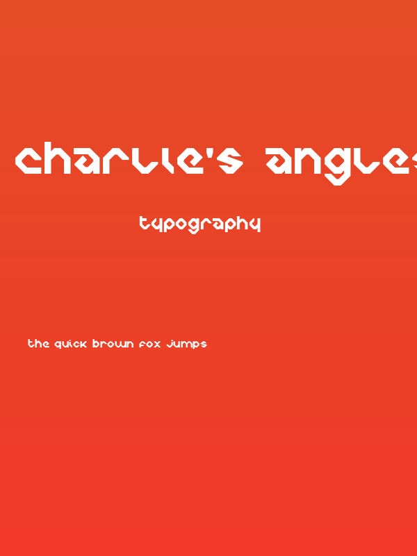 Charlie's Angles Poster