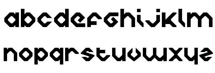 Charlie's Angles フォント 小文字