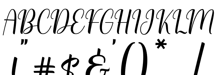 CharliezDemo Font OTHER CHARS