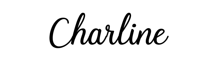 Charline  नि: शुल्क फ़ॉन्ट्स डाउनलोड