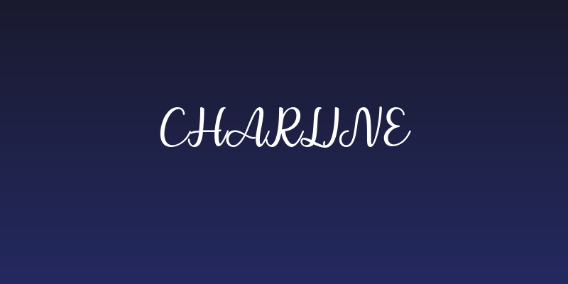 Charline Social Header