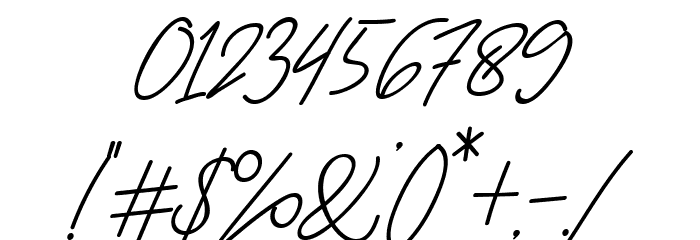 CharlionSlantScript-slant Font OTHER CHARS