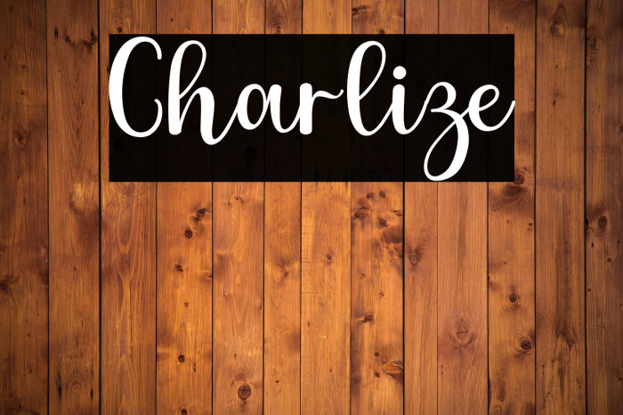 Charlize Example 1