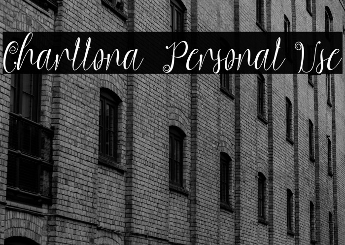 Charllona - Personal Use Example 3