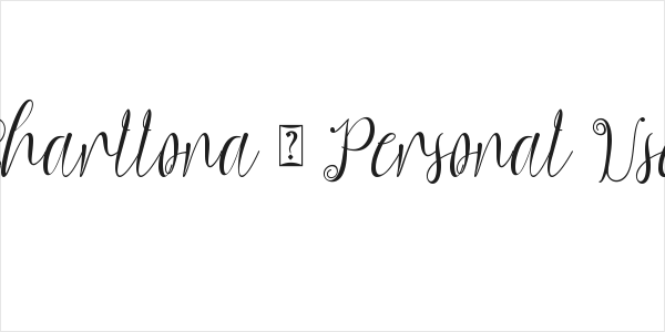 Charllona - Personal Use Logo