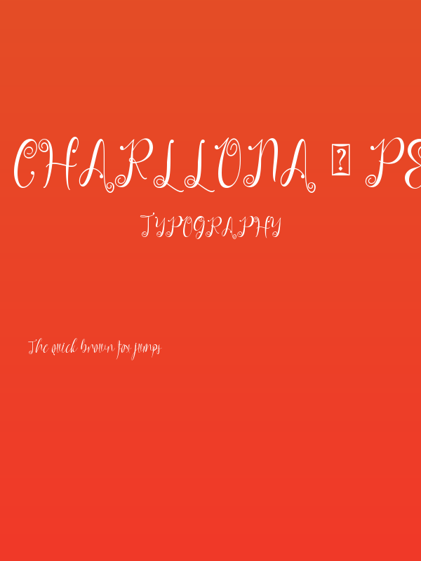 Charllona - Personal Use Poster