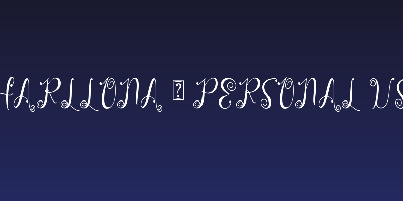 Charllona - Personal Use Social Header