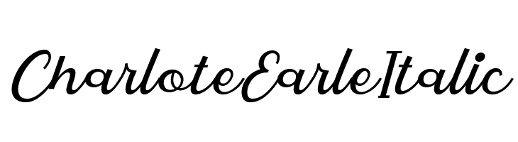 Charlote Earle Italic  Free Fonts Download