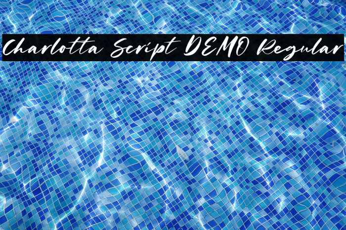 Charlotta Script DEMO Regular Example 2
