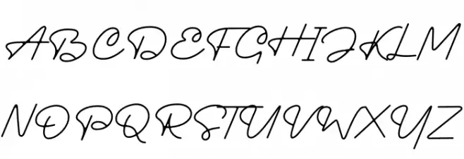 Charlotte Amalie Font UPPERCASE