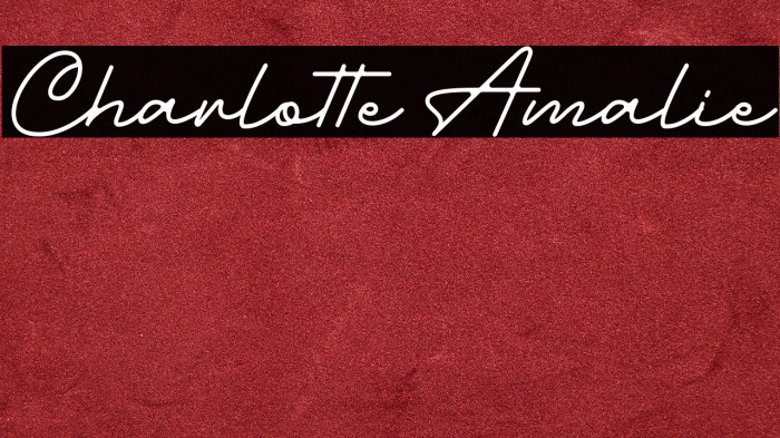 Charlotte Amalie Example 2