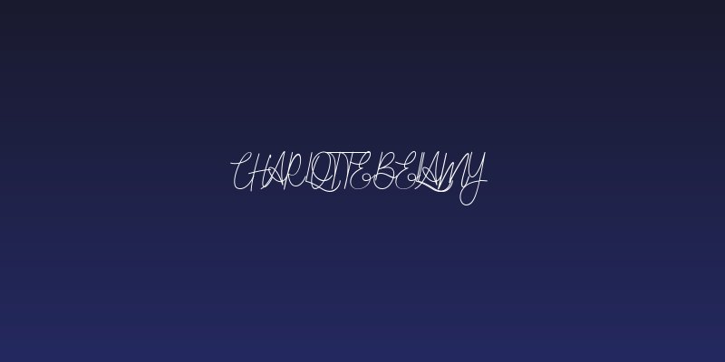 Charlotte Bellamy Social Header
