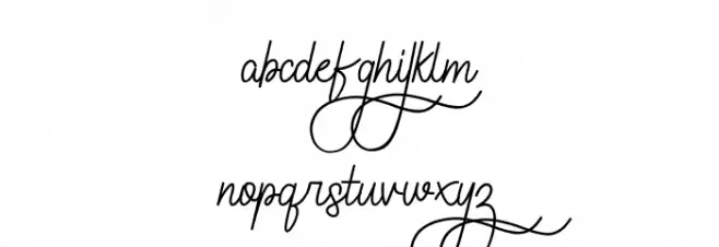 Charlotte Bellamy خط أحرف صغيرة