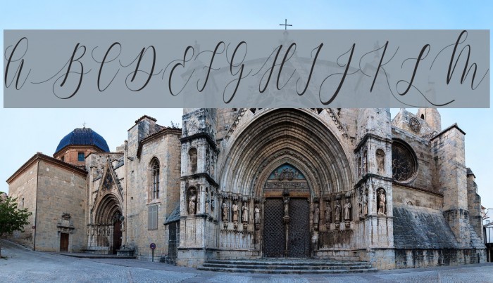 Charlotte Calligraphy Example 1