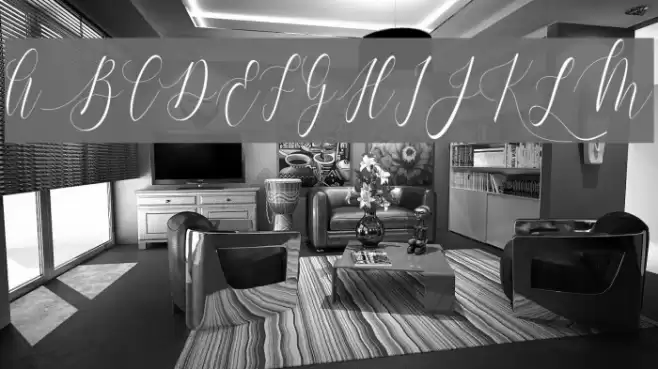 Charlotte Calligraphy Font examples