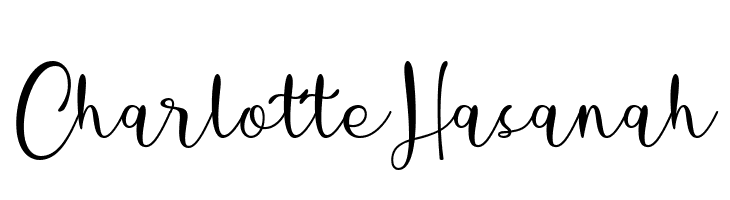 Charlotte Hasanah  Frei Schriftart Herunterladen