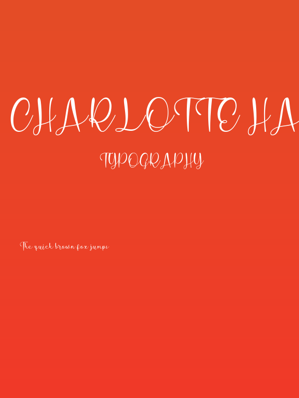 Charlotte Hasanah Poster