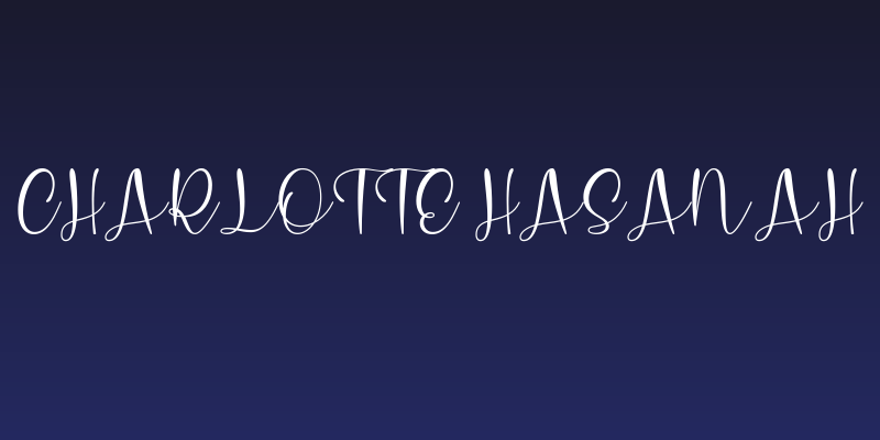 Charlotte Hasanah Social Header