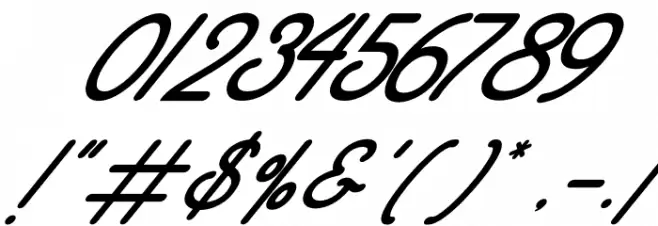 Charlotte Italic Font OTHER CHARS