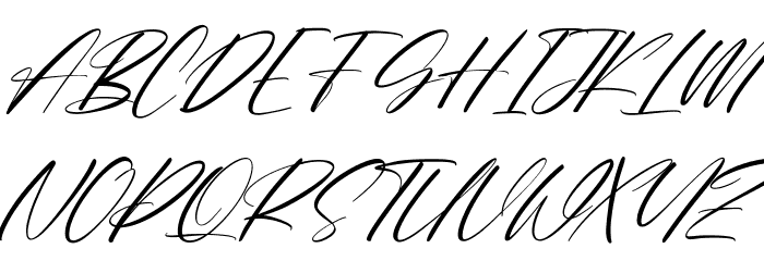 Charlotte Matthew Free Regular Шрифта ДРУГИЕ символов