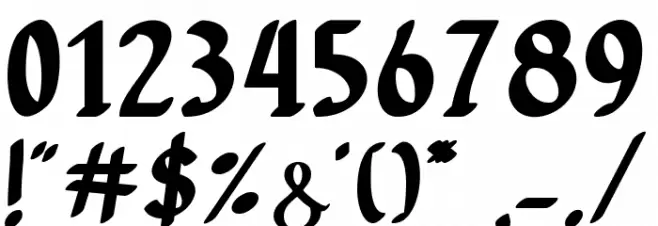Charlotte Paraline Font OTHER CHARS