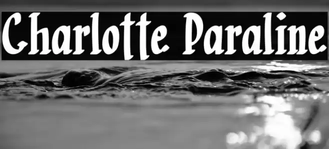 Charlotte Paraline Font examples