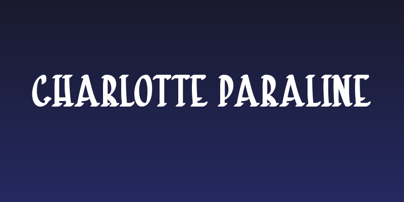 Charlotte Paraline Social Header