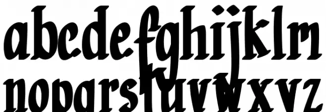 Charlotte Paraline Font LOWERCASE