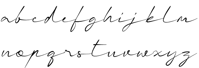 Charlotte-Regular Font LOWERCASE