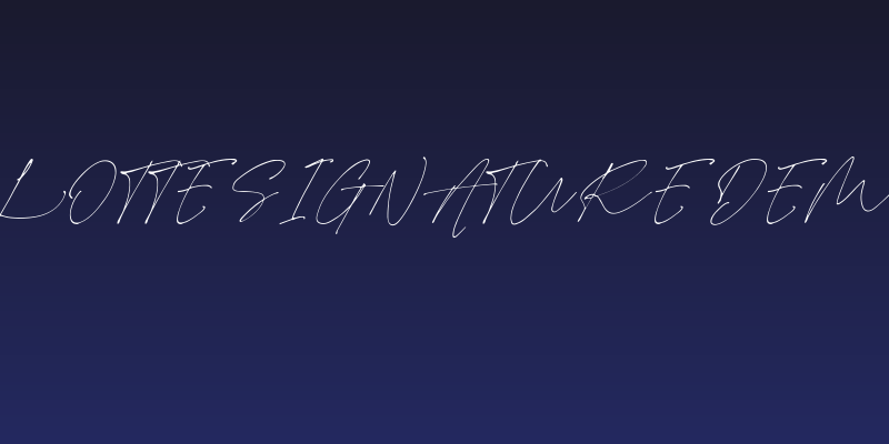 Charlotte Signature Demo Reg Social Header