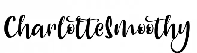 Charlotte Smoothy  Fuentes Gratis Descargar