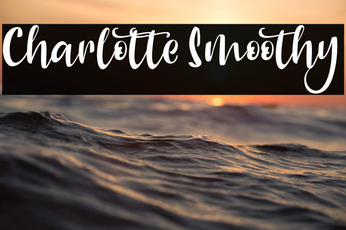 Charlotte Smoothy Example 3