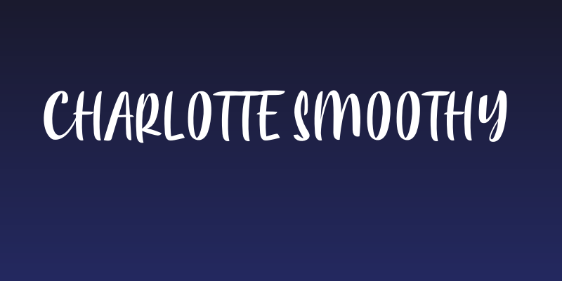 Charlotte Smoothy Social Header
