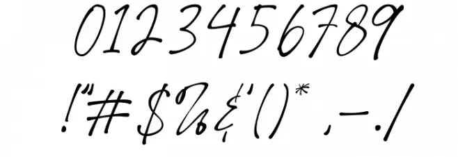 Charlotte Southern Font OTHER CHARS