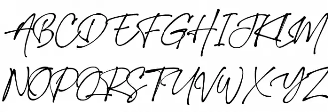 Charlotte Southern Schriftart Groß