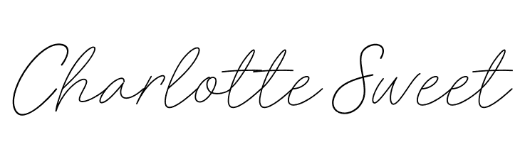 Charlotte Sweet  Скачать бесплатные шрифты
