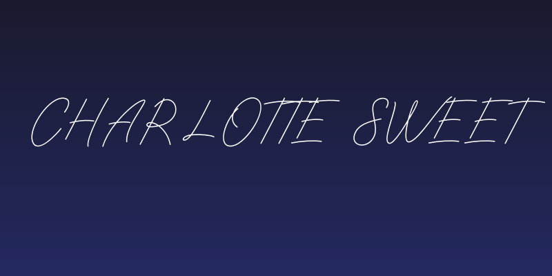 Charlotte Sweet Social Header