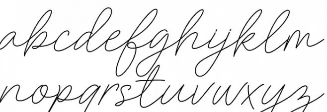 Charlotte Sweet Caratteri MINUSCOLO