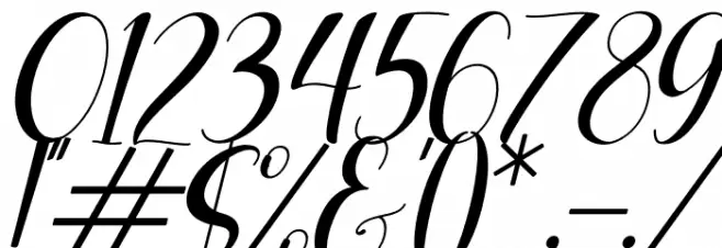 Charlotte Wilson Italic Font OTHER CHARS