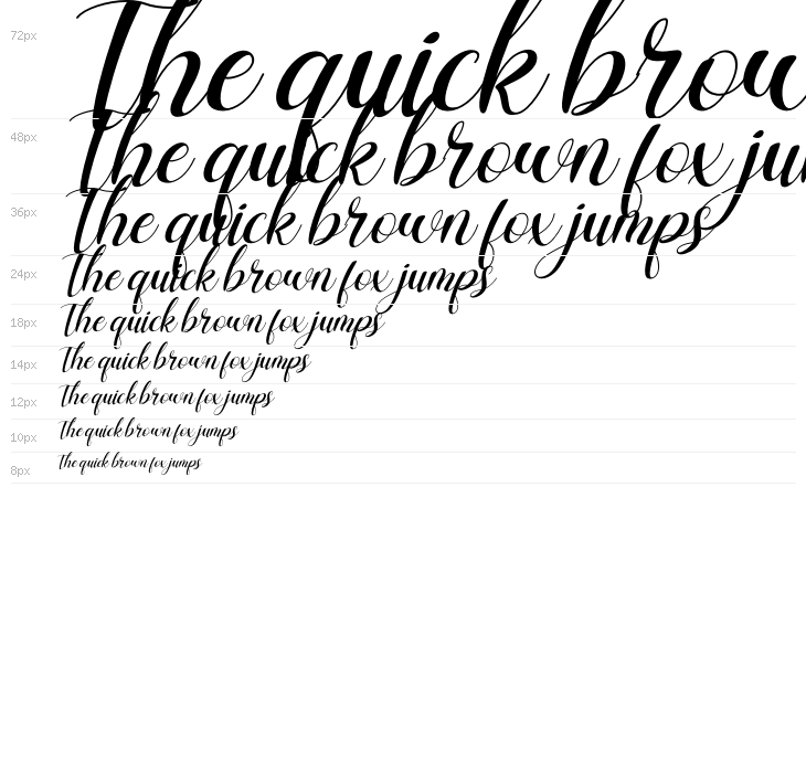 Charlotte Wilson Italic Waterfall