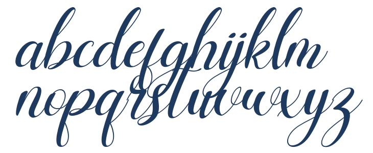 Charlotte Wilson Italic Lowercase