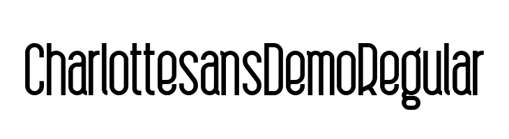 Charlotte sans Demo Regular  Free Fonts Download