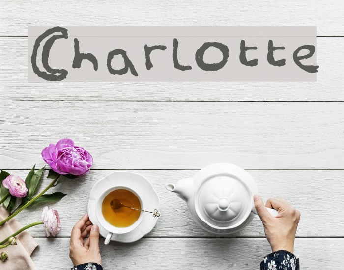 Charlotte Font examples