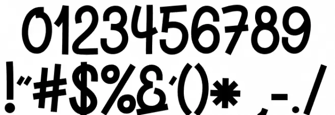 CharlyDreams Font OTHER CHARS