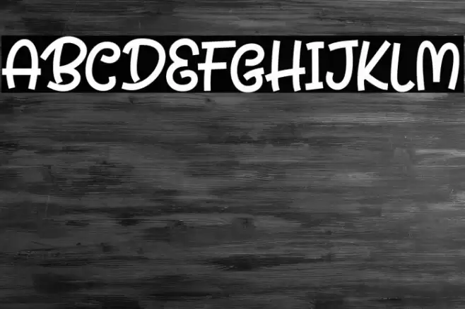 CharlyDreams Font examples